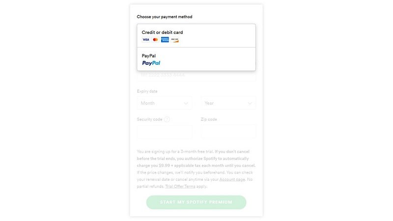 شارژ ارزان اکانت Spotify