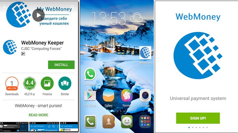 وب مانی کیپر موبایل