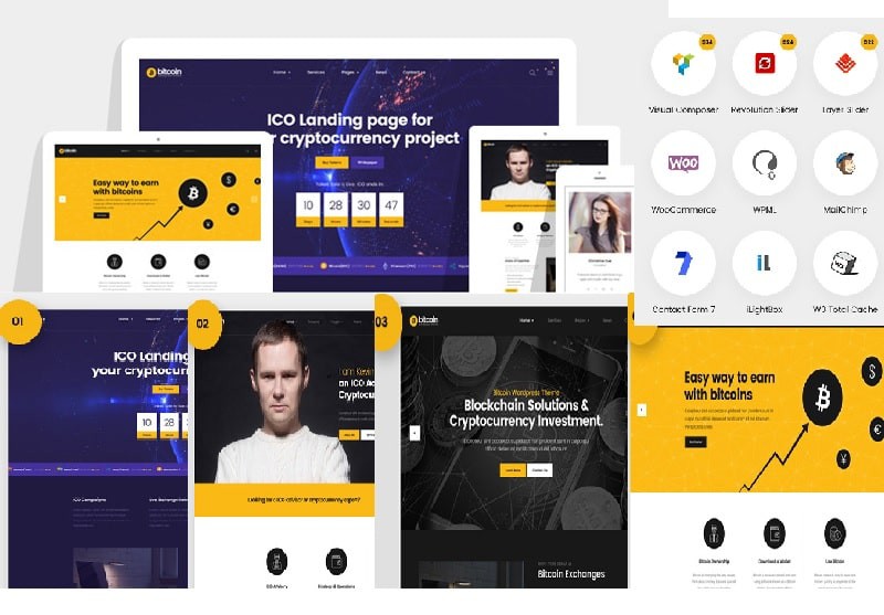 قالب bomex برای ارزهای دیجیتال