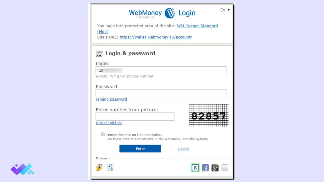 ایجاد کیف پول وب‌ مانی
